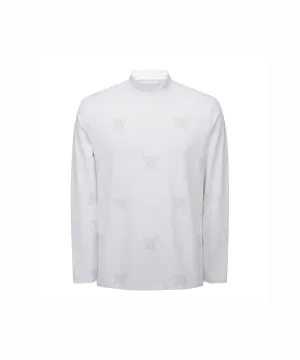 Men's Monogram Logo Baselayer - Off-White