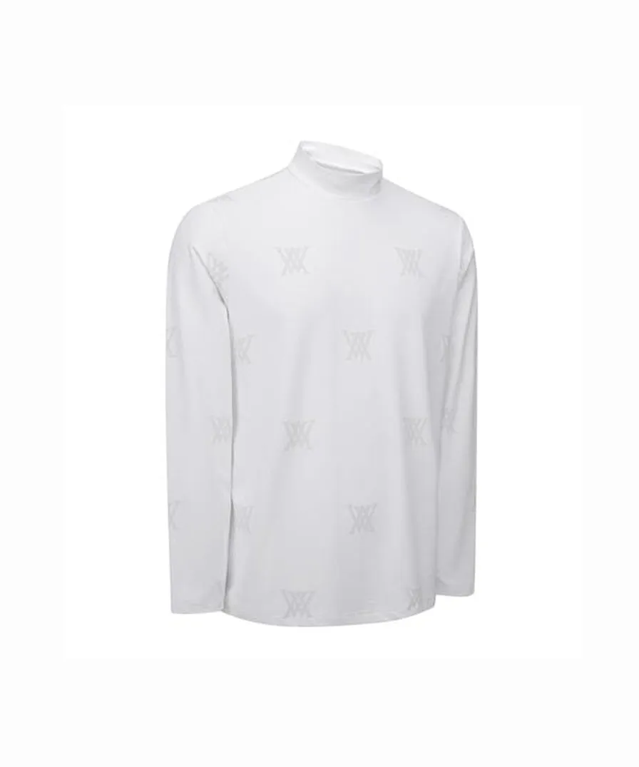 Men's Monogram Logo Baselayer - Off-White