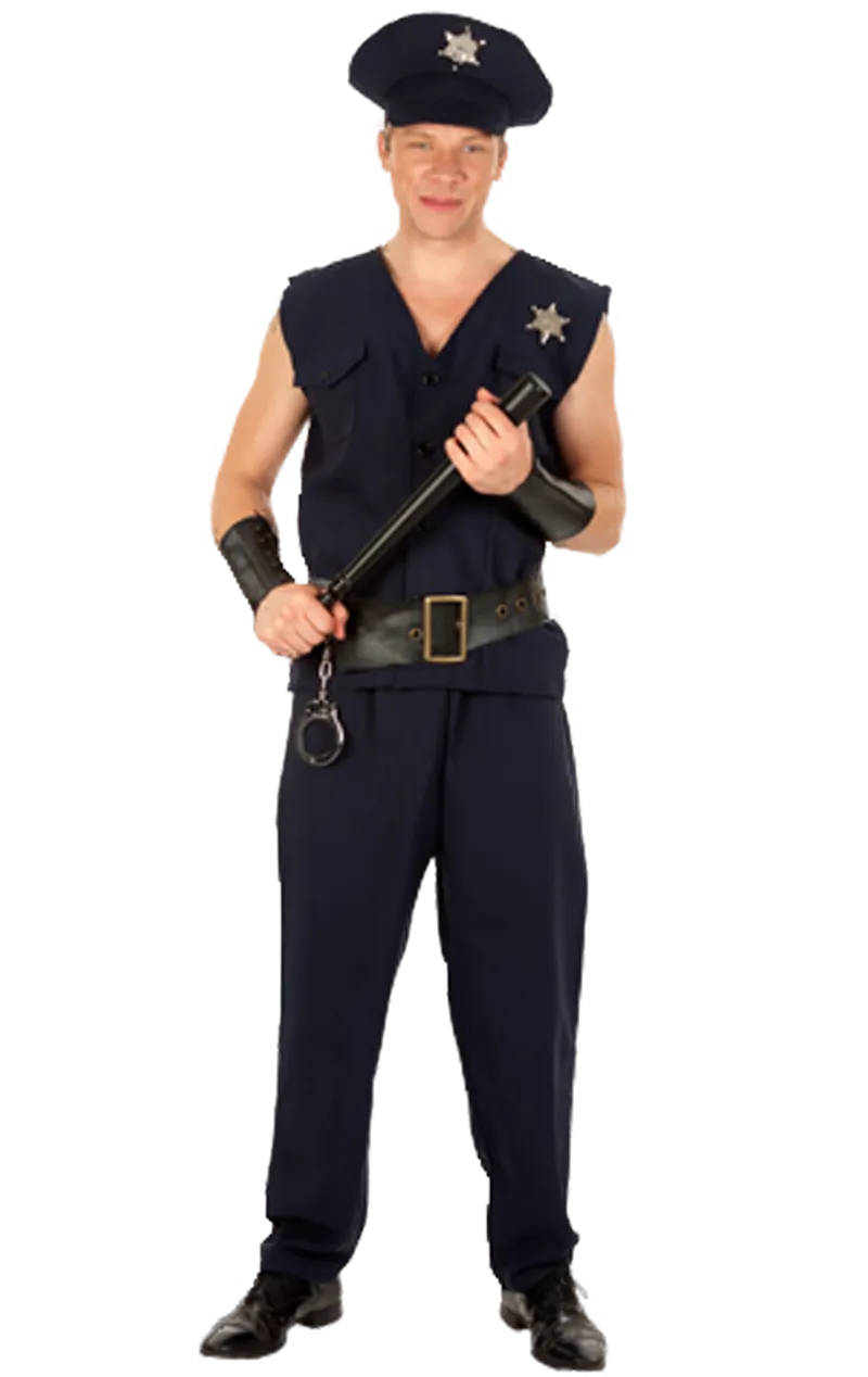 Mens Police Officer Costume