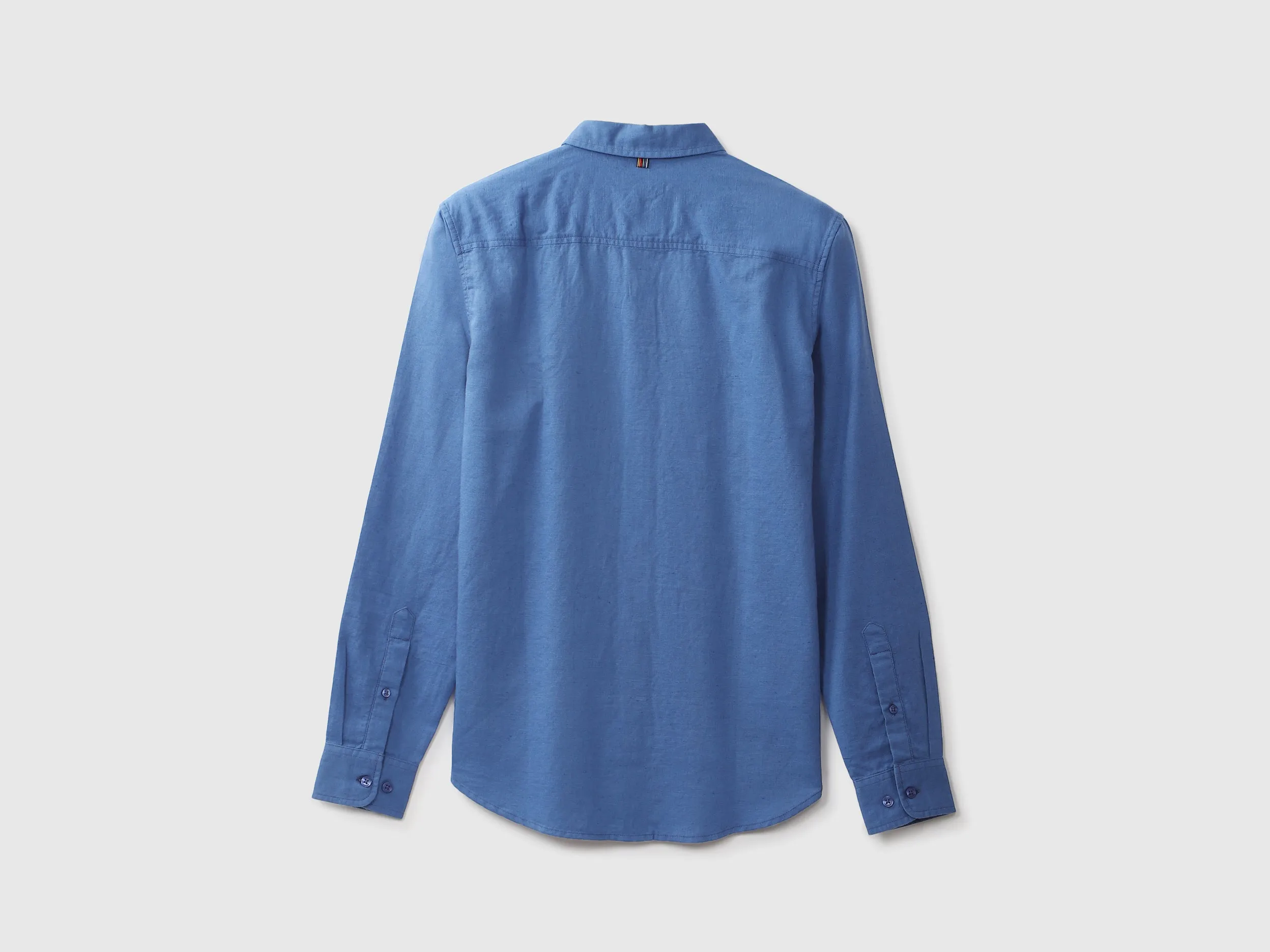 Mens Slim Fit Solid Shirt