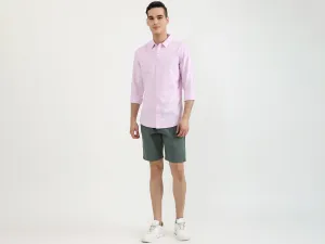 Mens Slim Fit Solid Shirt
