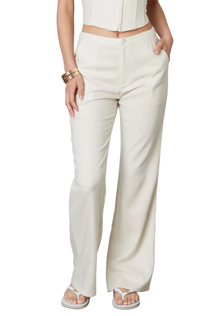 Mid Rise Bootcut Trousers
