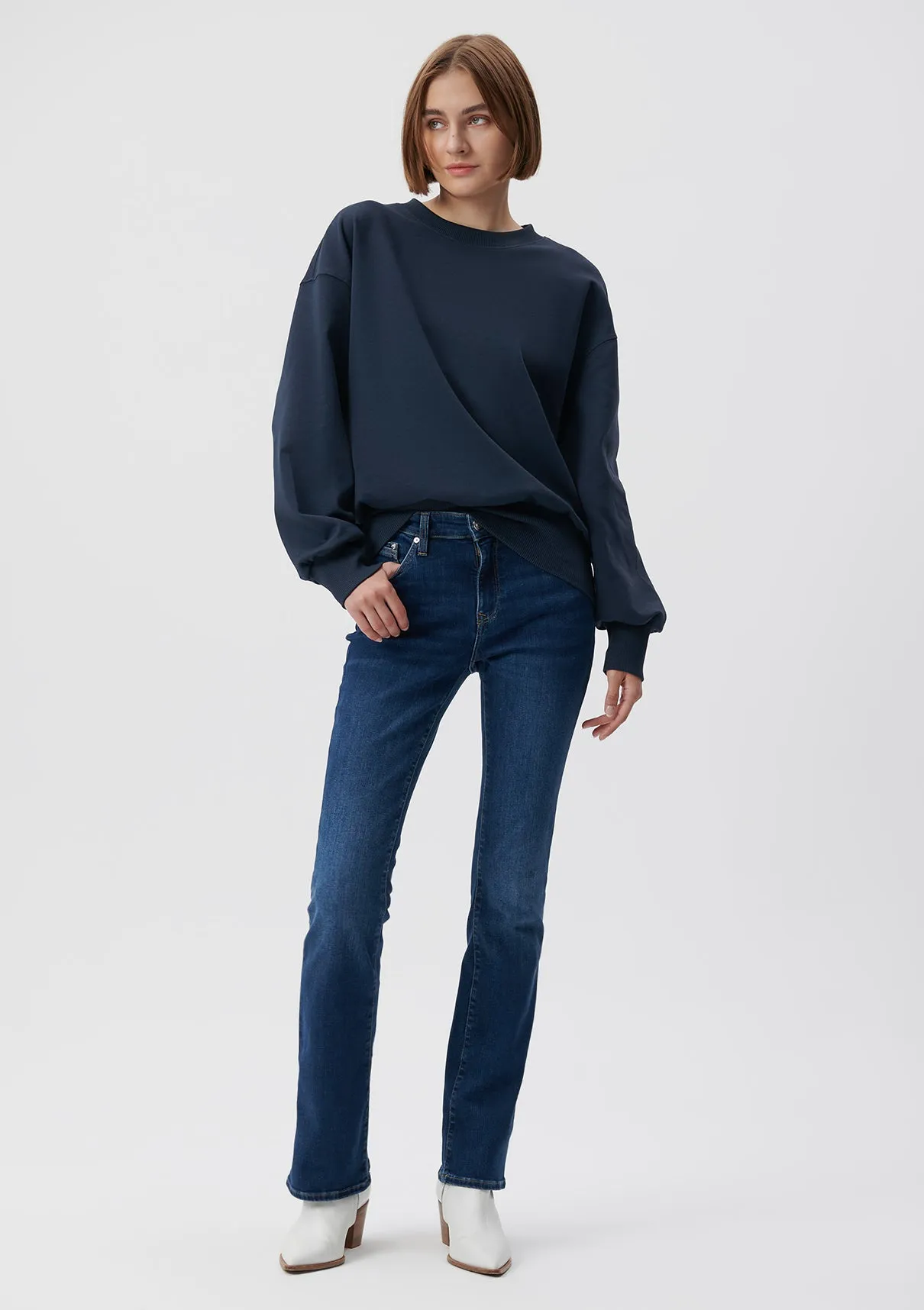 Molly Dark Vintage Denim Jean Pants