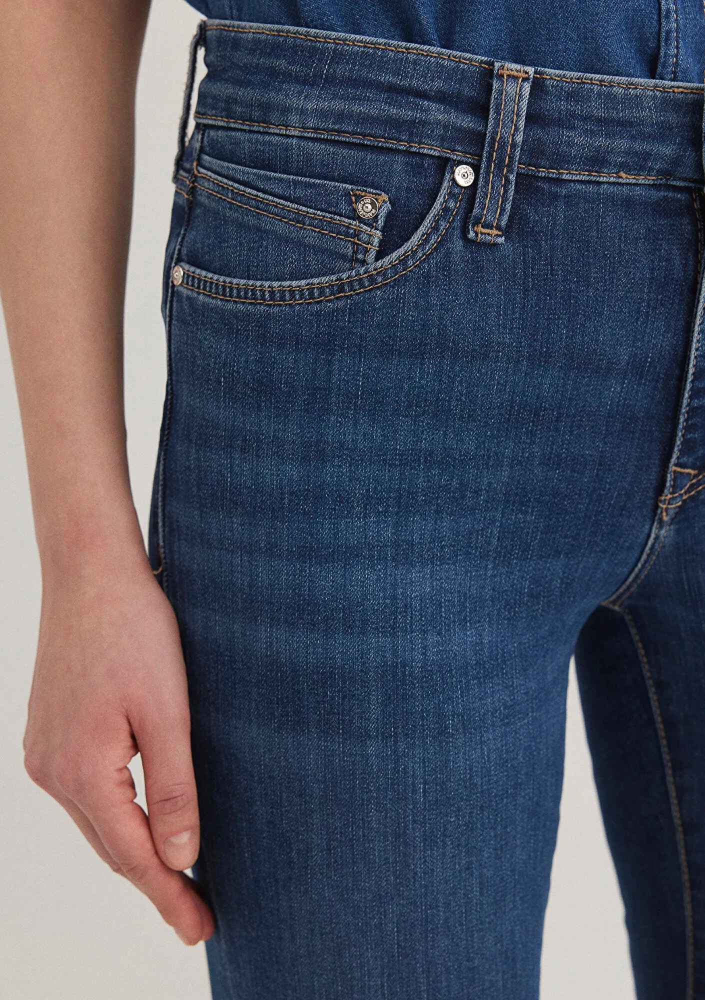 Molly Dark Vintage Denim Jean Pants