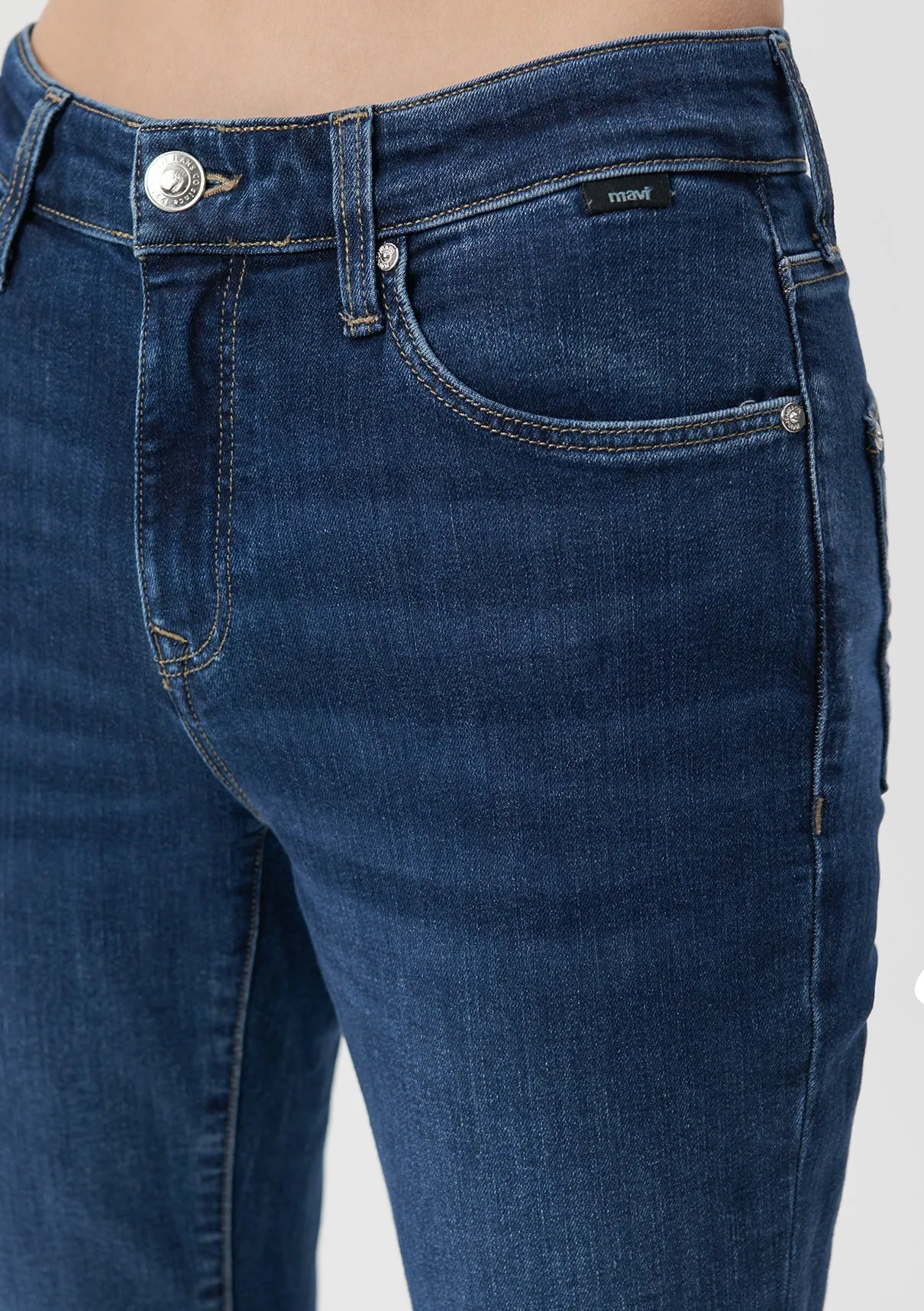 Molly Dark Vintage Denim Jean Pants