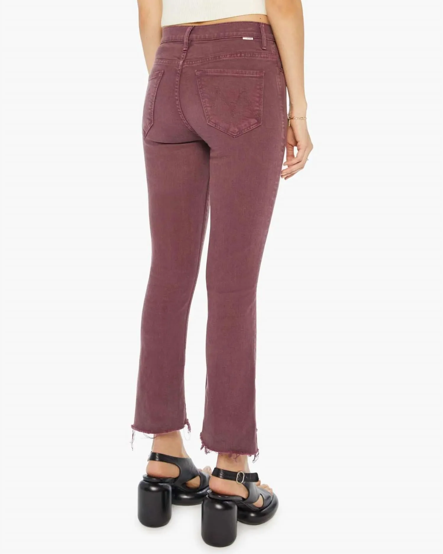 Mother - The Insider Crop Step Fray Pants