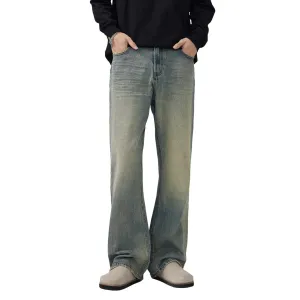 Muddy Washed Whiskers Bootcut Jeans