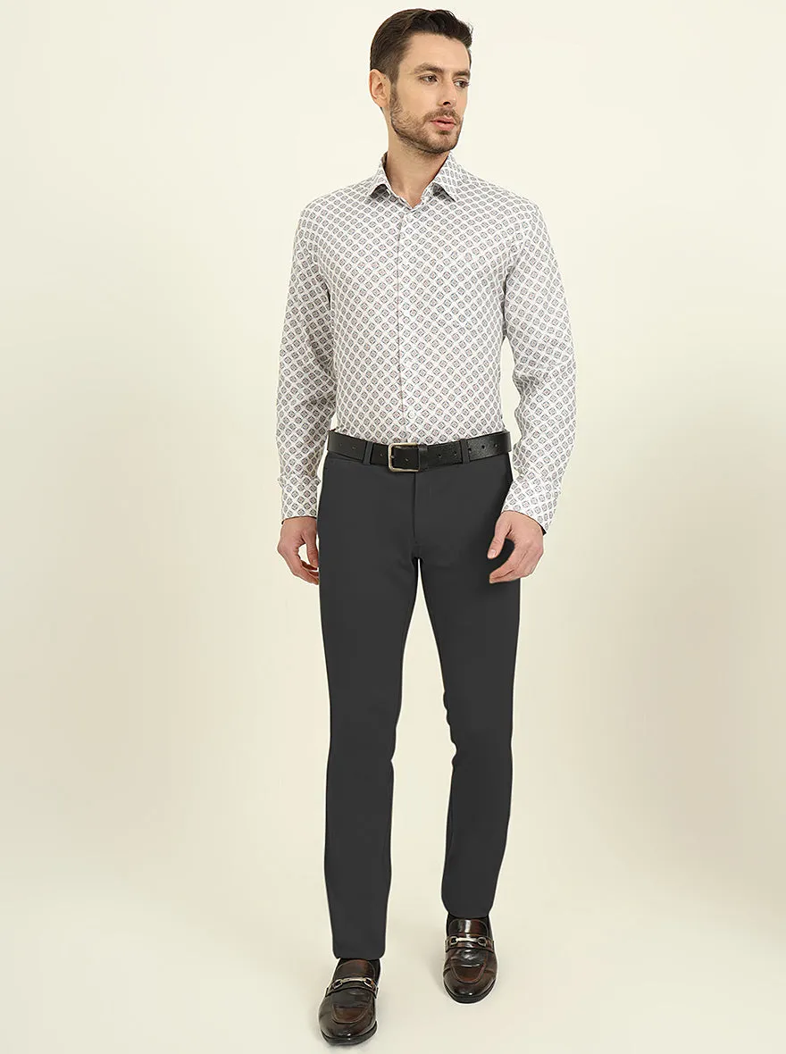 Multicolor Printed Regular Fit Formal Shirt | JadeBlue