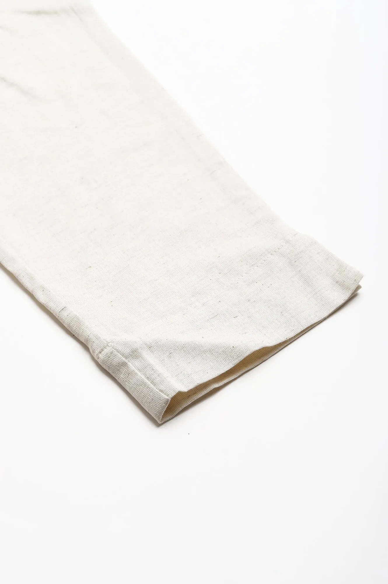 Natural Solid Trousers