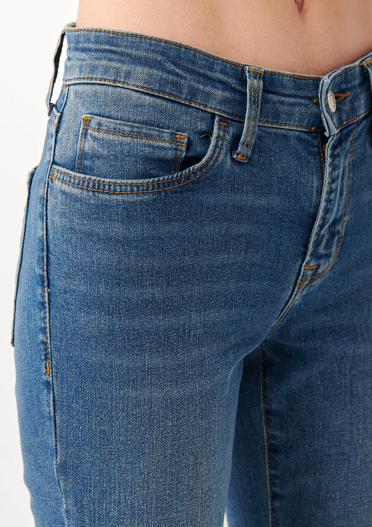 Navy Jean Pants
