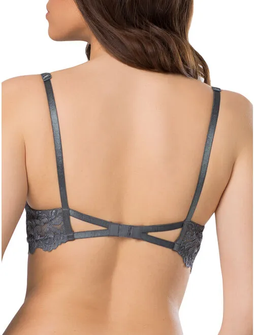 New with tags! Smart and Sexy Signature Lace Underwire Push Up Bra, Black, Sz 38DD!