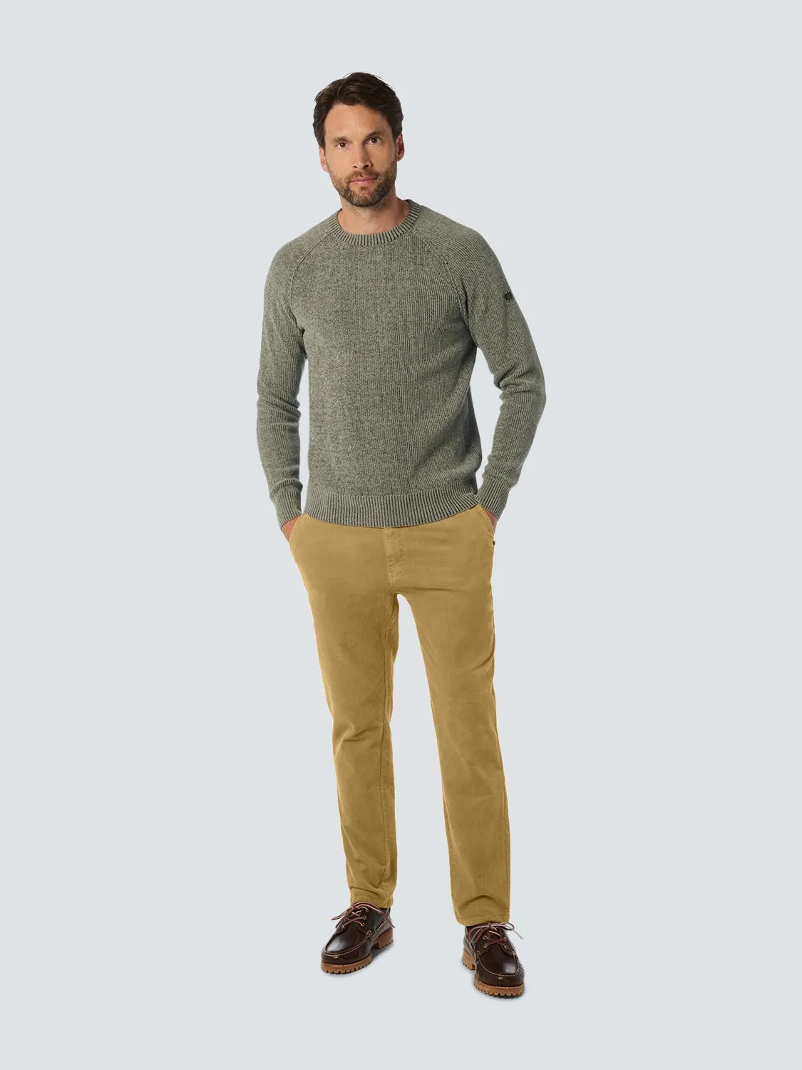 NO EXCESS CORDUROY TWILL COMFORT TROUSER 257060801