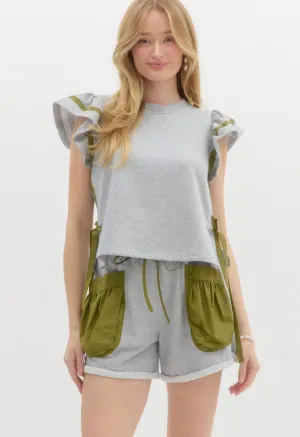 Olive & Gray Set