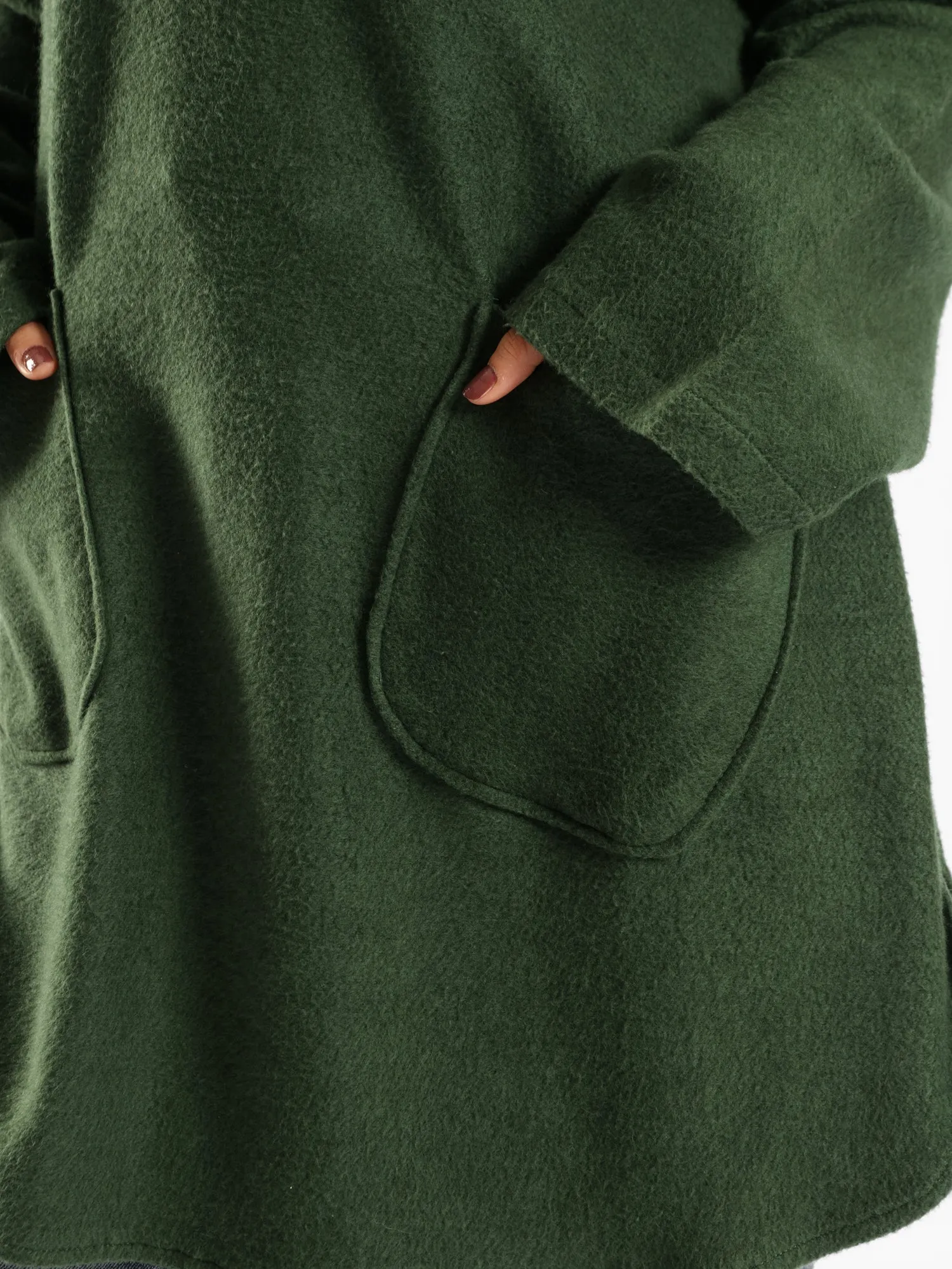 Oversized Pocketed Sweater