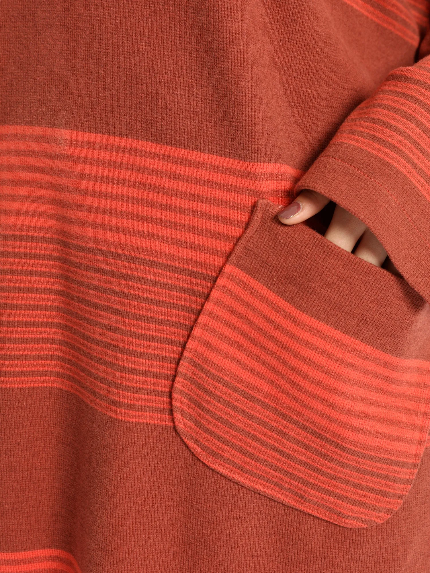 Oversized Pocketed Sweater