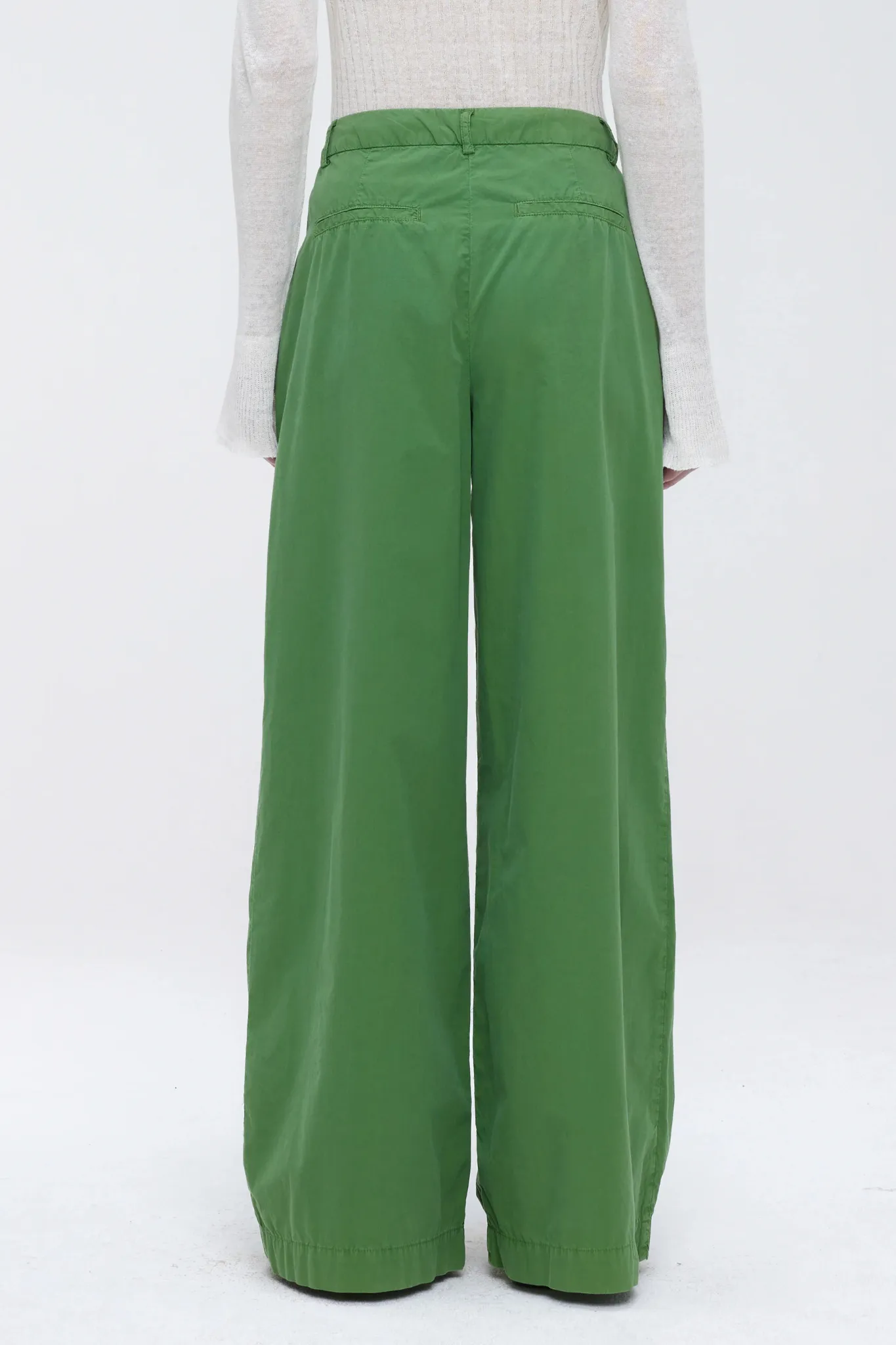 PANSMOKEYC PANTS - MOSS GREEN