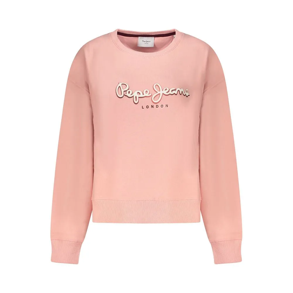 Pepe Jeans Pink Cotton Women Sweater
