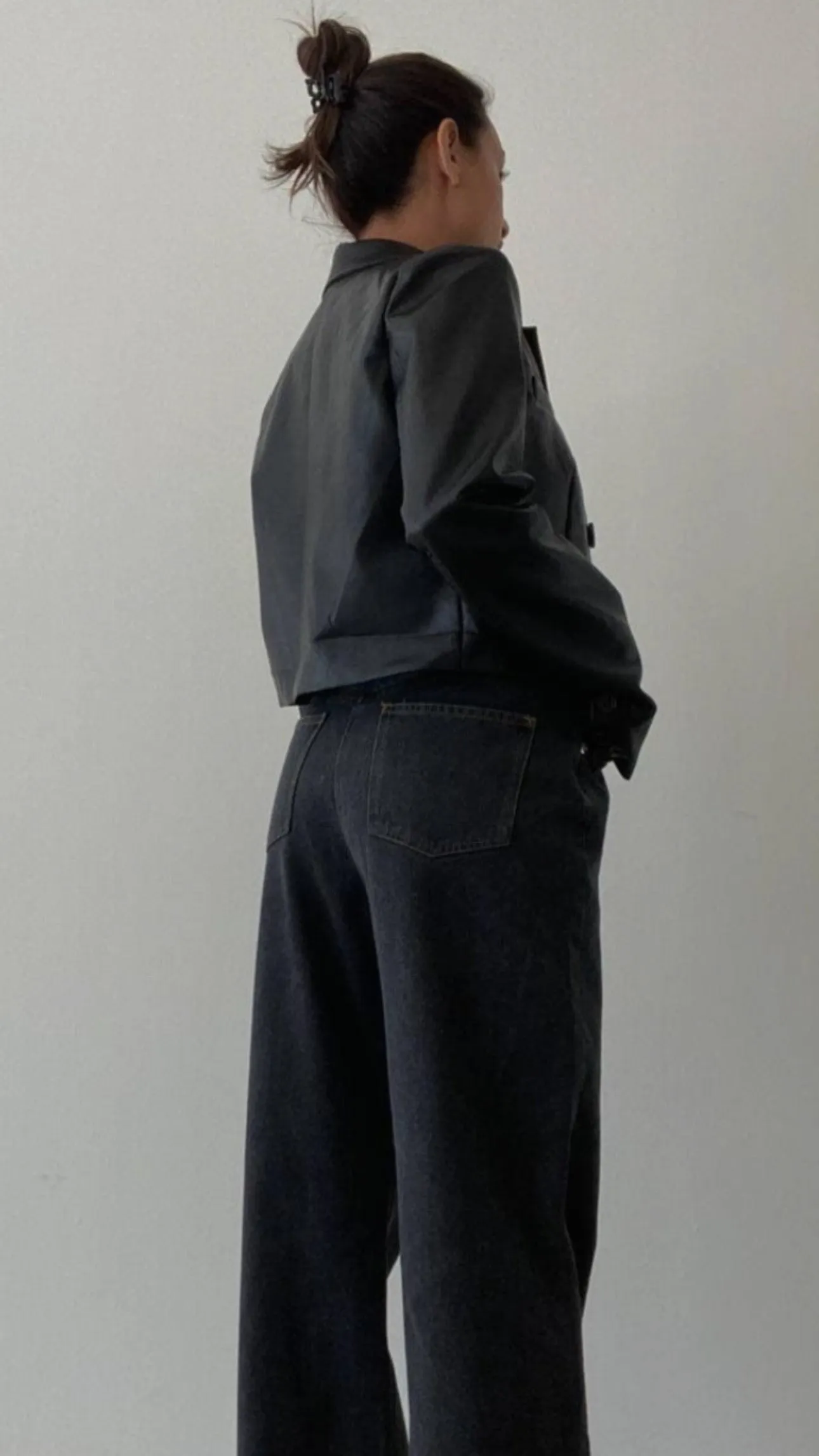 Peyton Leather Blazer - FINAL SALE
