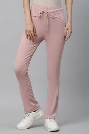 Pink Athleisure Style Pants