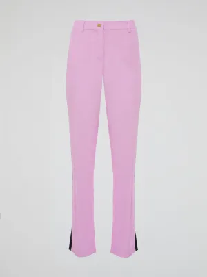 Pink Flared Trousers