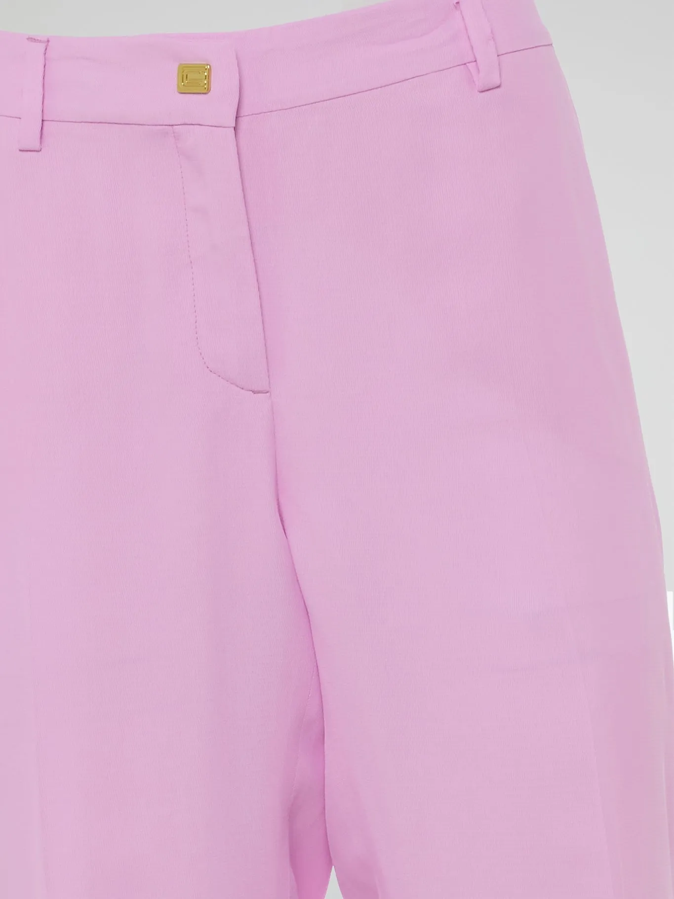 Pink Flared Trousers