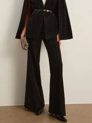Piping Bootcut Pants
