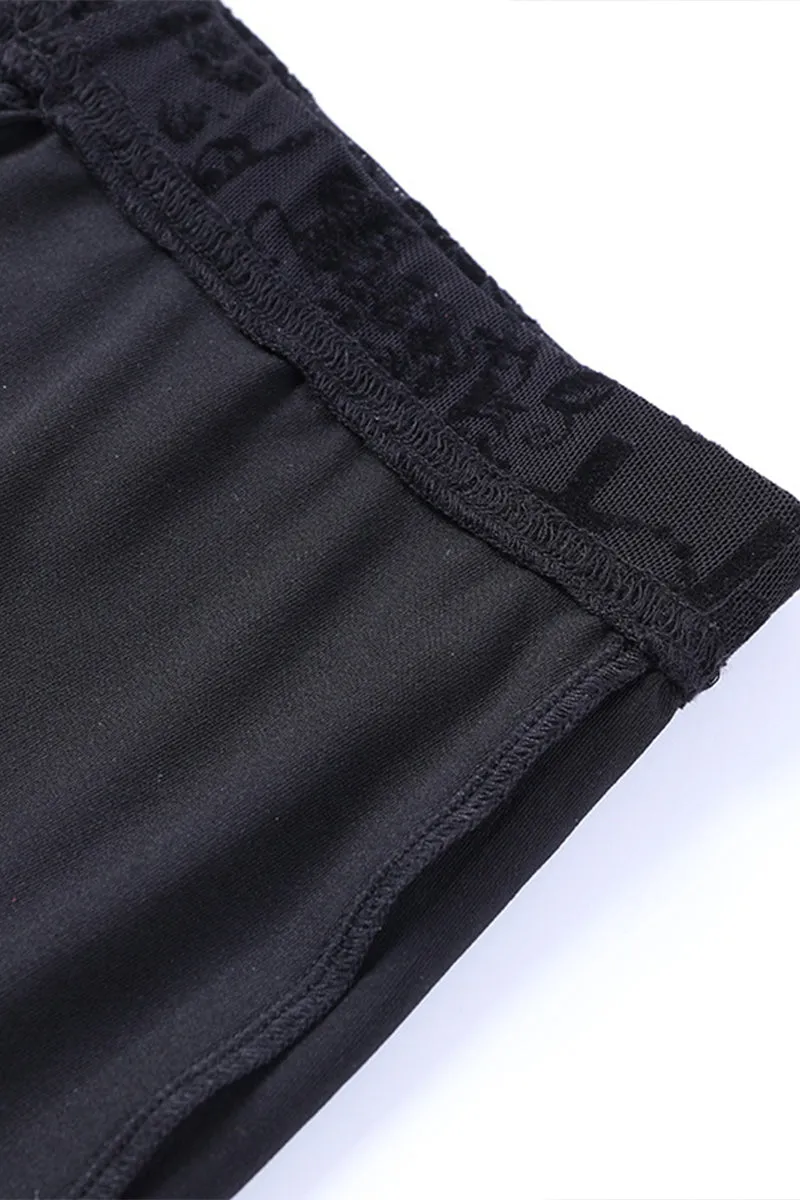PR3125 Lace Bootcut Pants