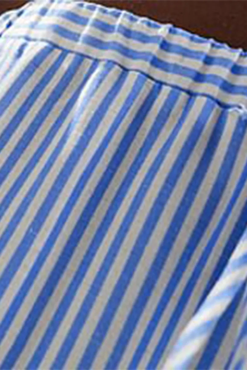 PR3270 Stripe Casual Long Pants