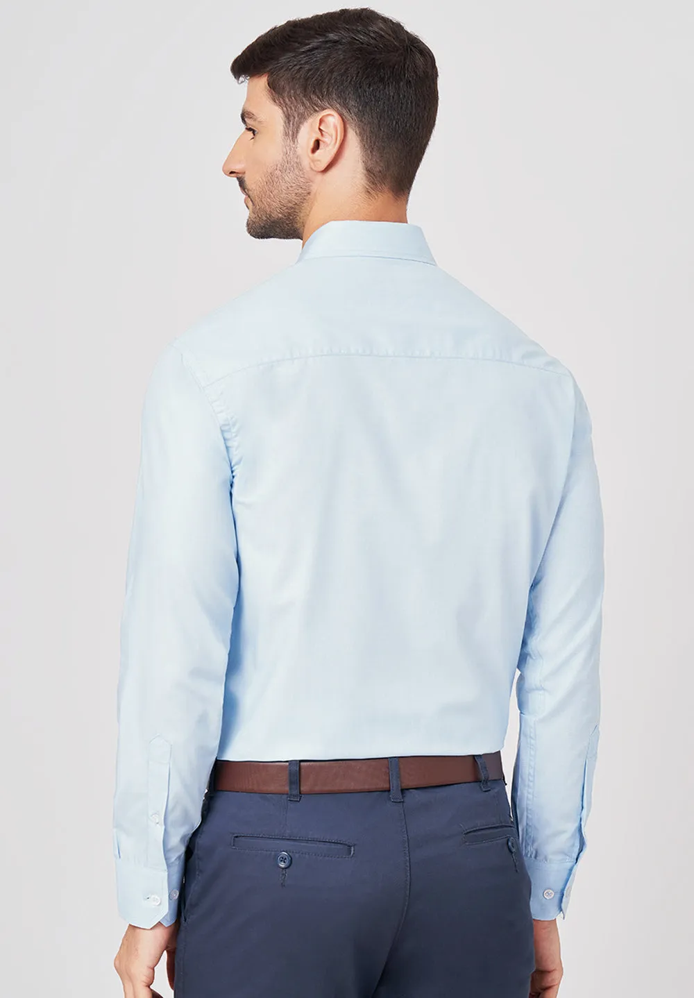 Pure Cotton Formal-regular Fit Shirt - 43445