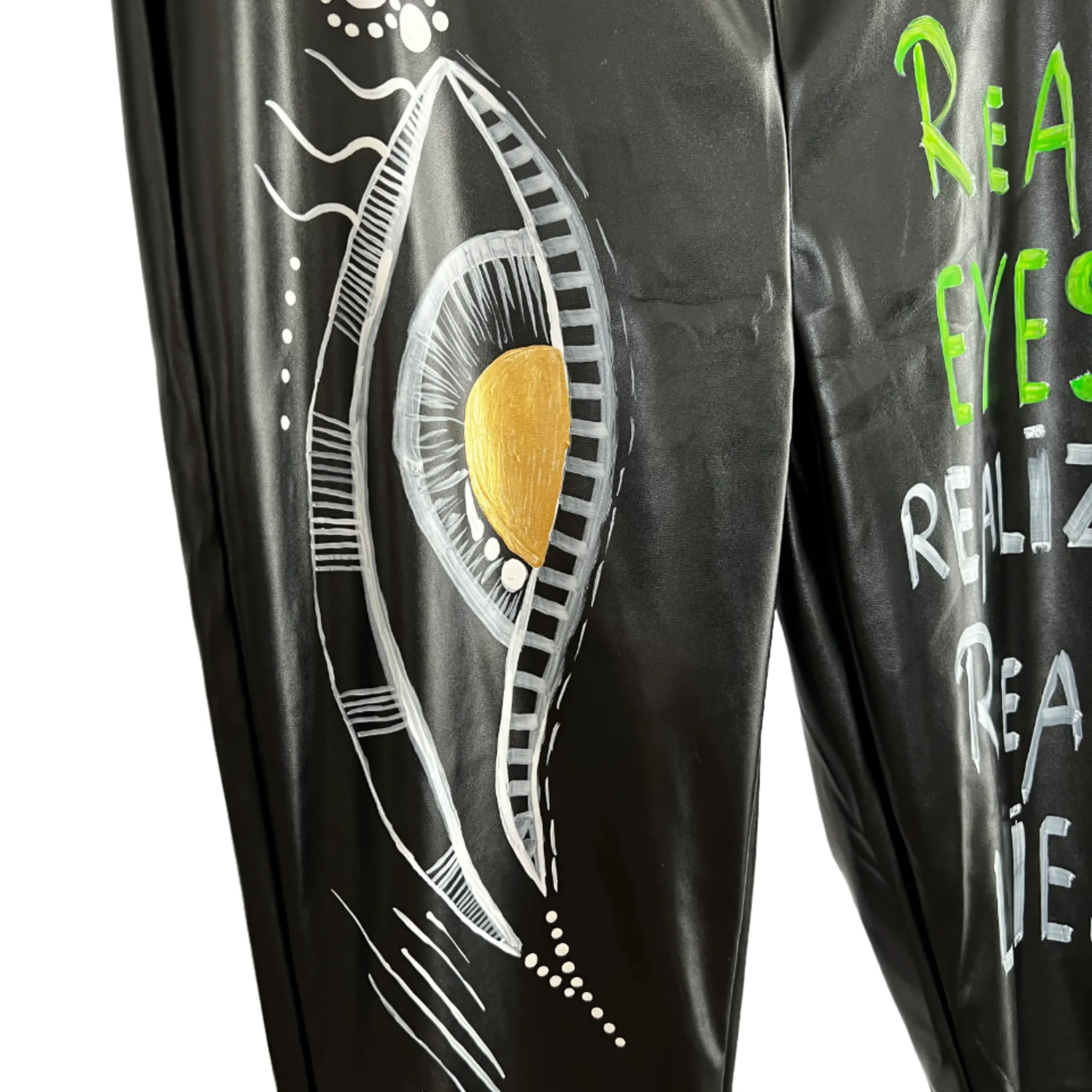 Real Eyez - Hand-Painted Pants