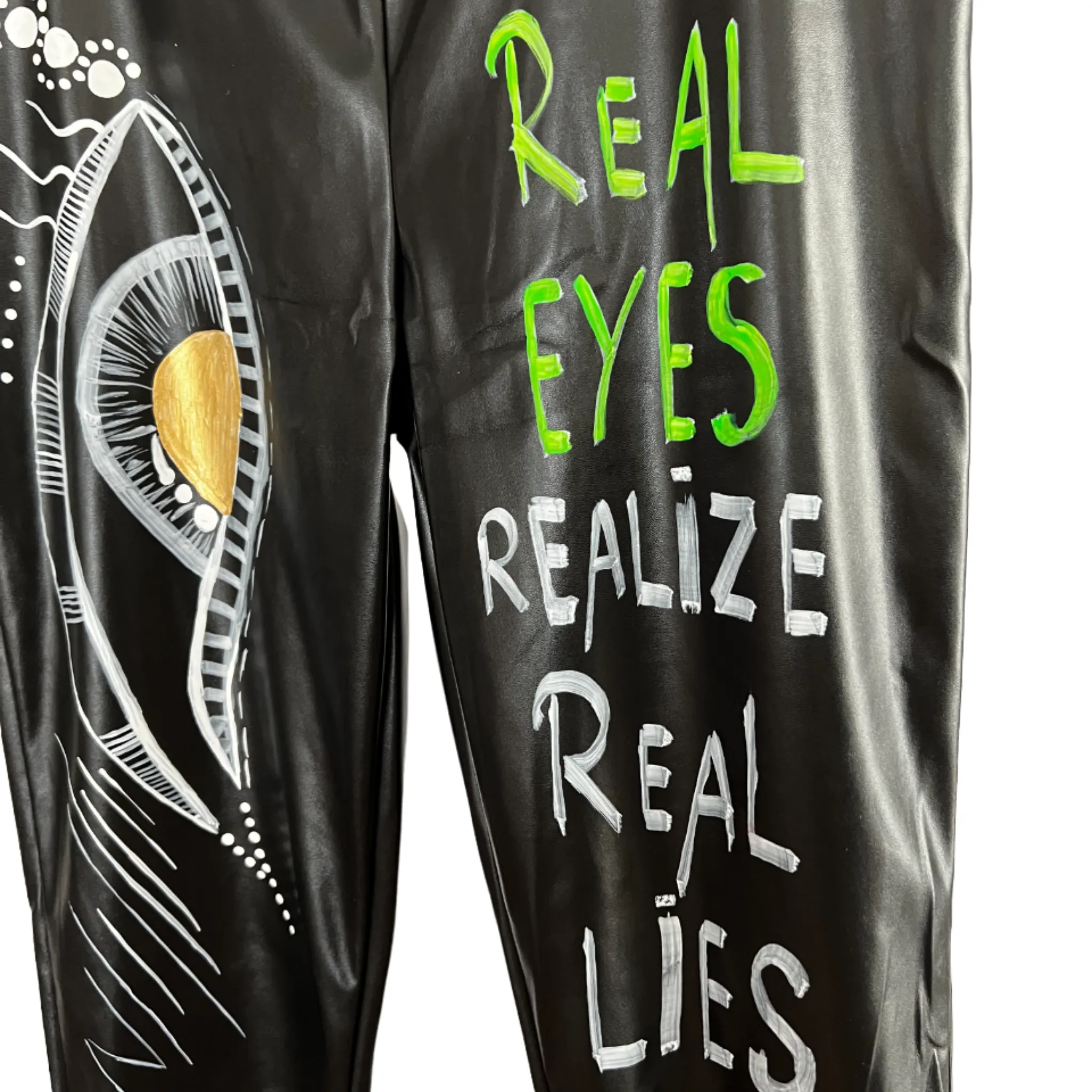 Real Eyez - Hand-Painted Pants