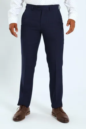Regular Fit Essential Suit Trouser - Navy