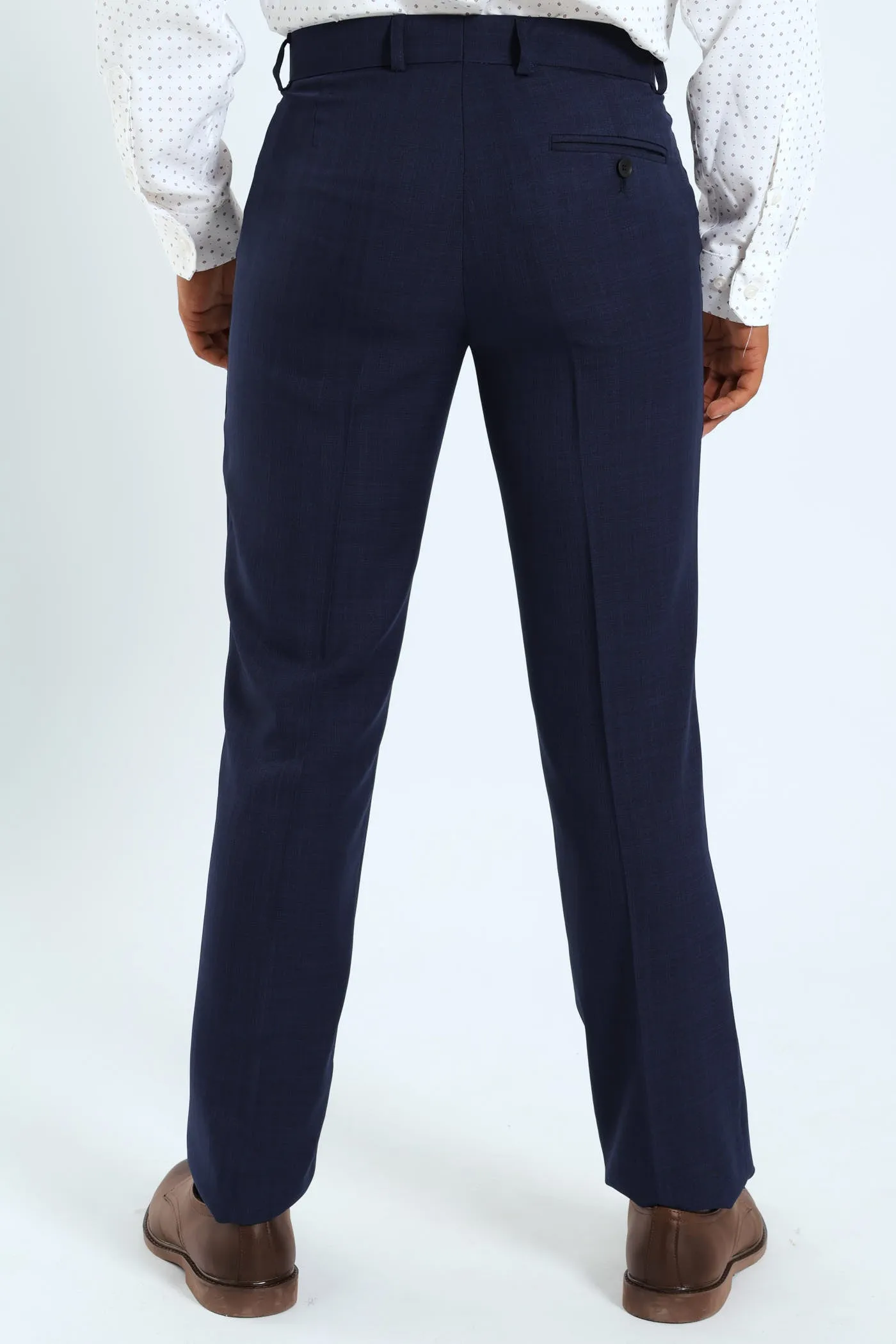 Regular Fit Essential Suit Trouser - Navy