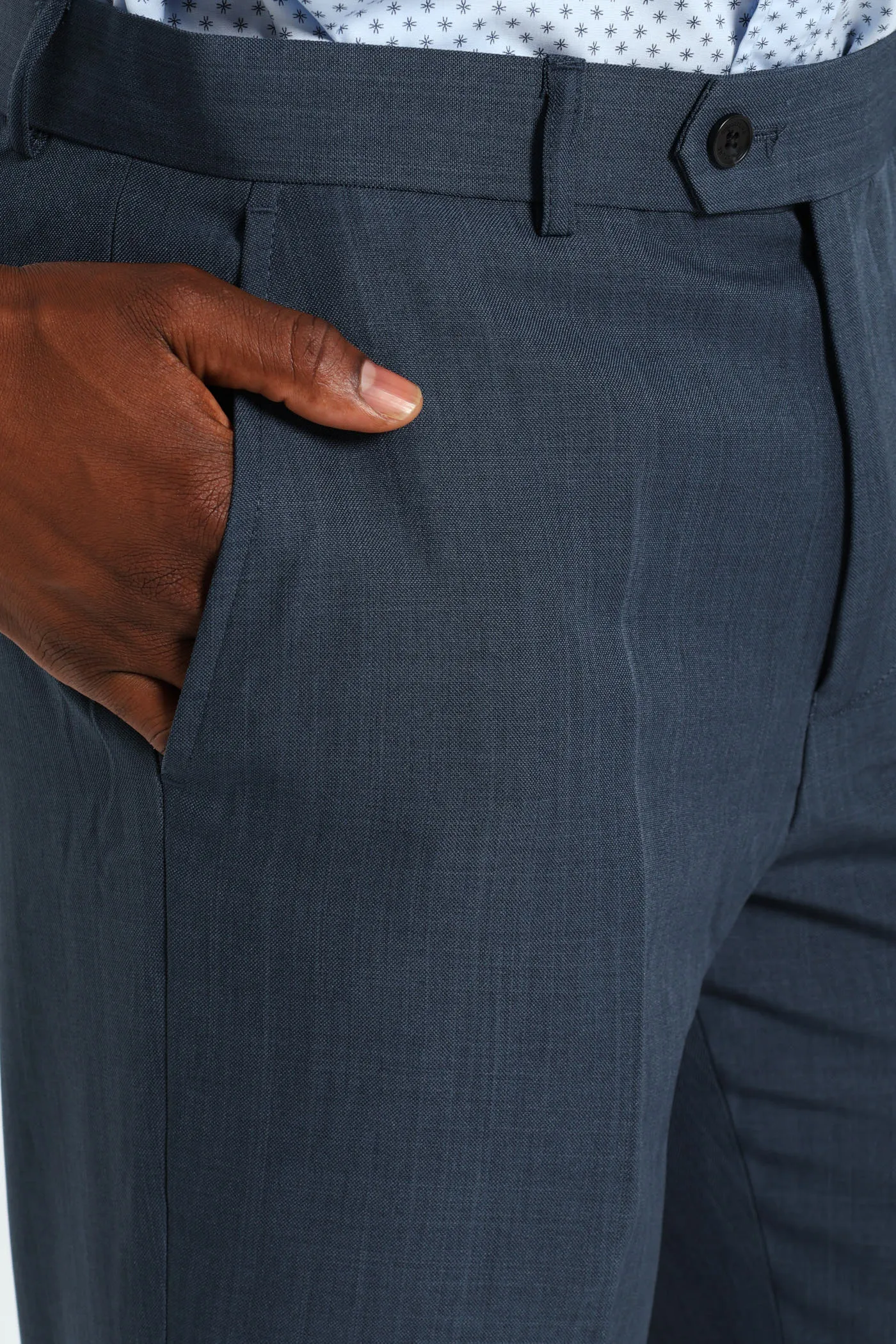 Regular Fit Essential Suit Trouser - Petrol