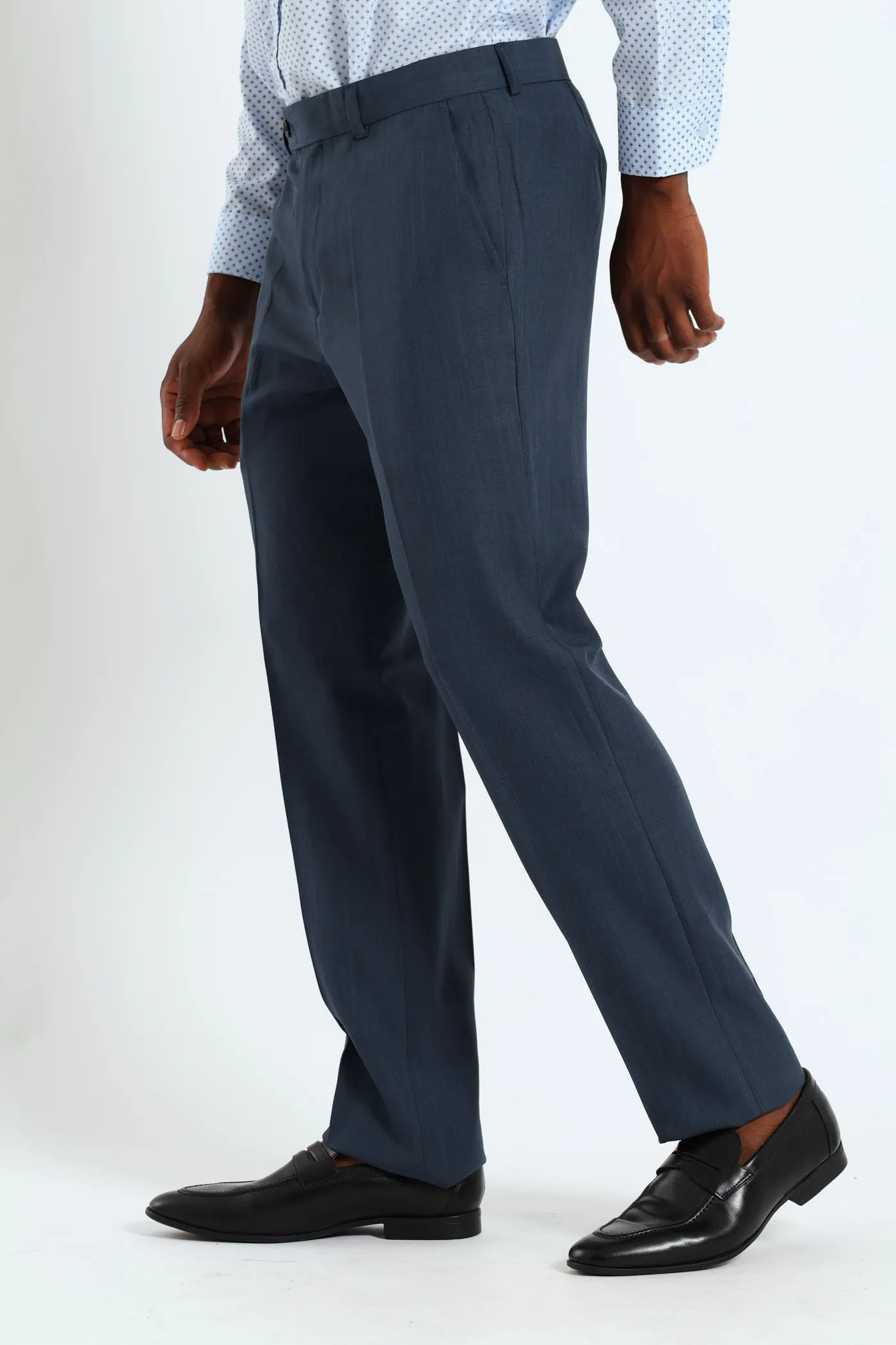 Regular Fit Essential Suit Trouser - Petrol