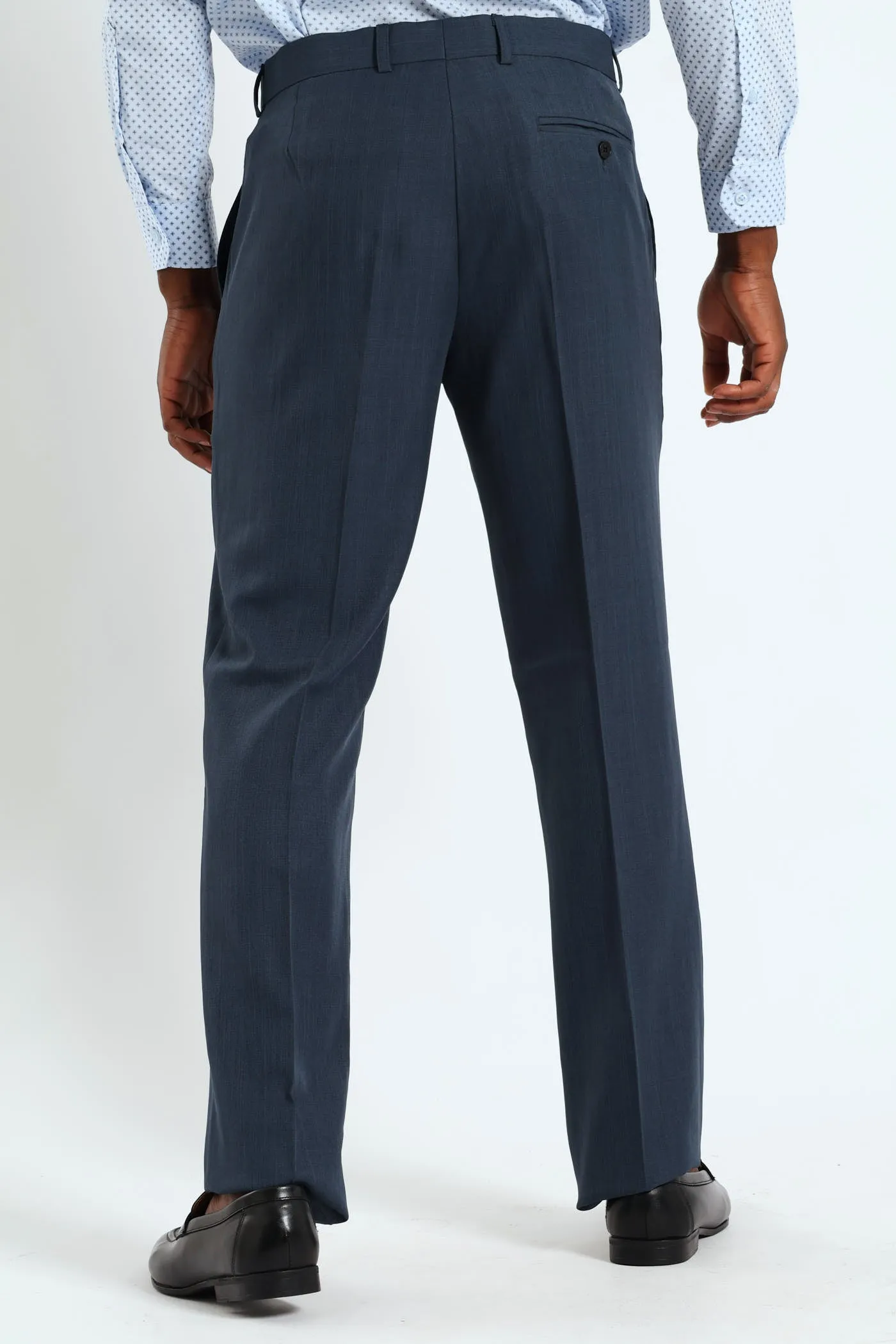 Regular Fit Essential Suit Trouser - Petrol
