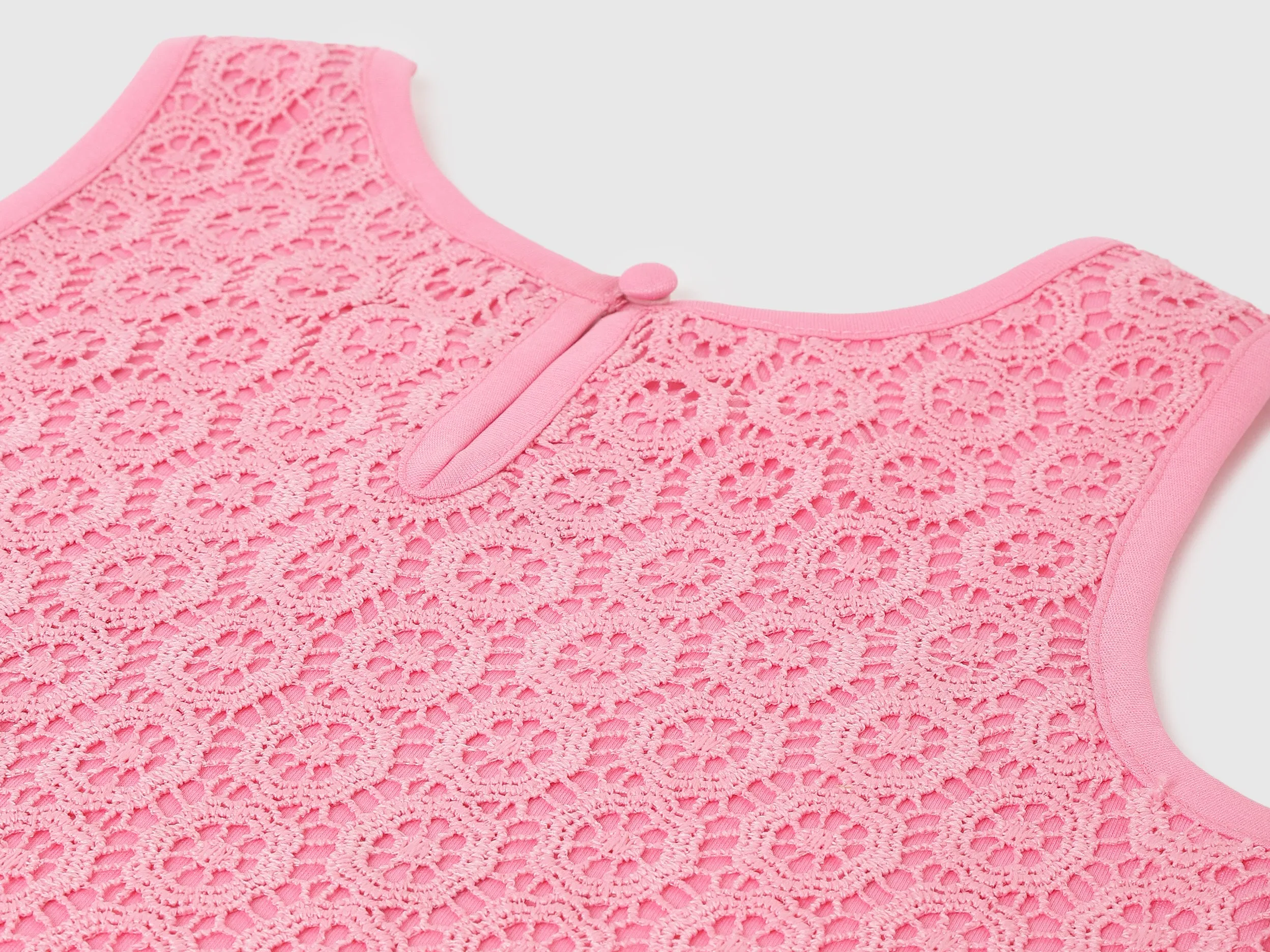 Regular Fit Square Neck Embroidered Tops