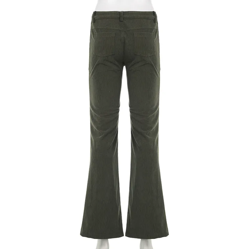 Retro Sexy Low Waist Bootcut Pants