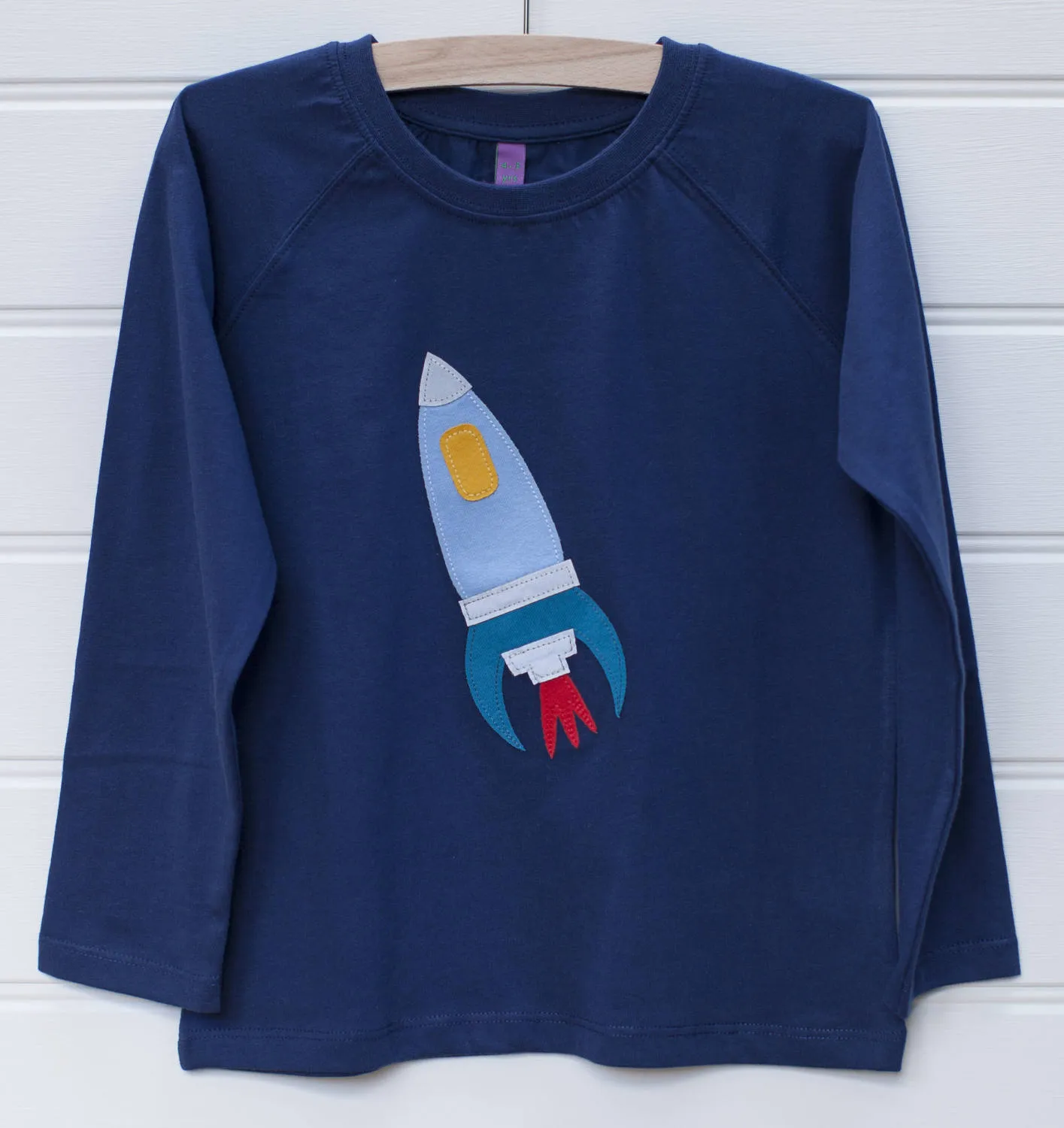 Rocket - Long Sleeved T-shirt - Blue