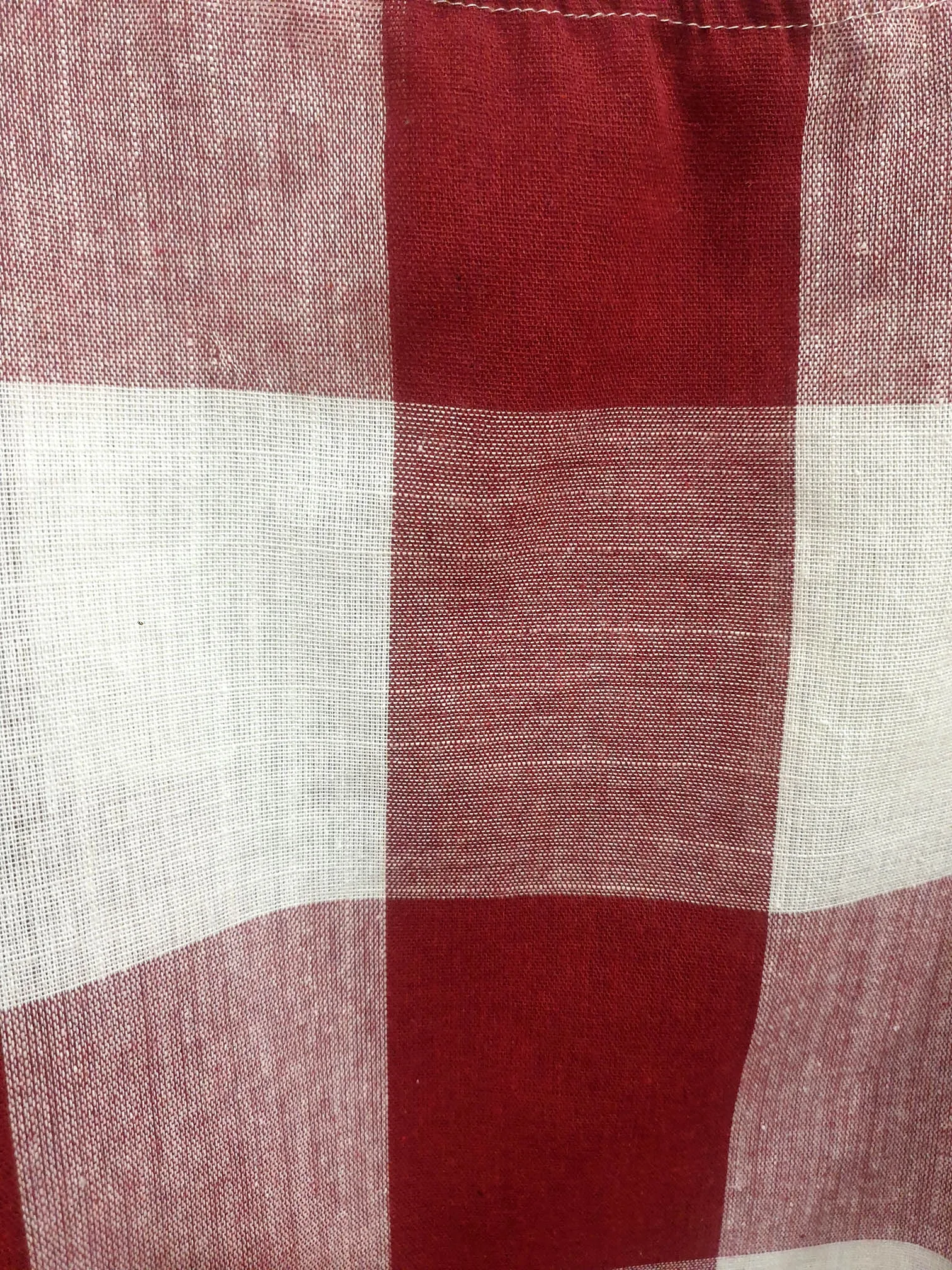 Rummage Style red check top size 20