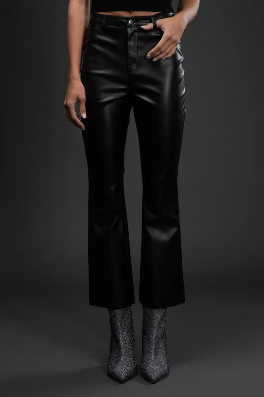 Sandra Dee Faux Leather Pants