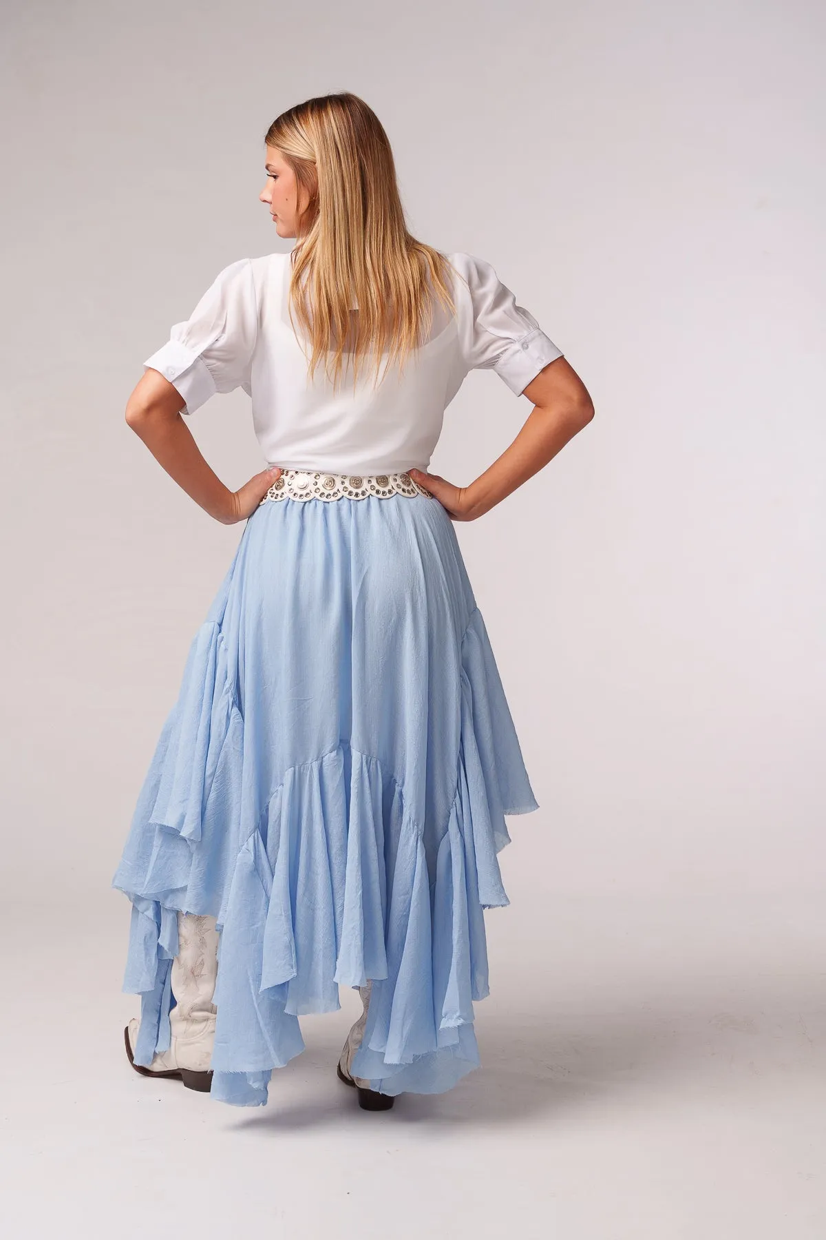 Sheer Tie Front Top
