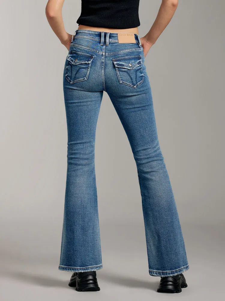 Slim Bootcut Jeans