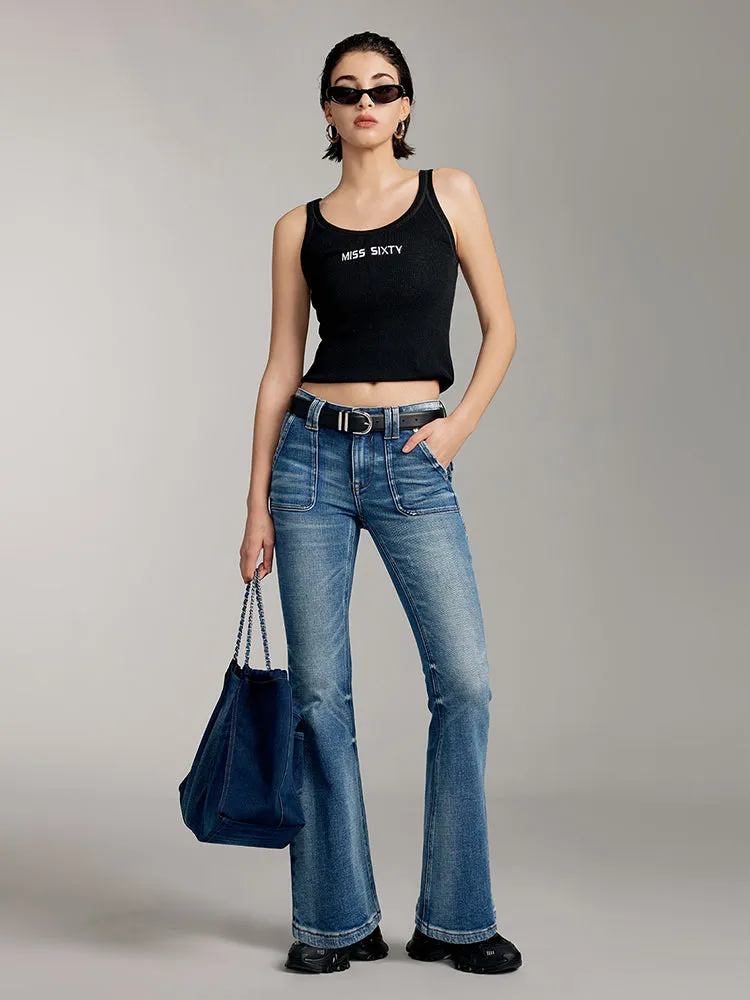Slim Bootcut Jeans