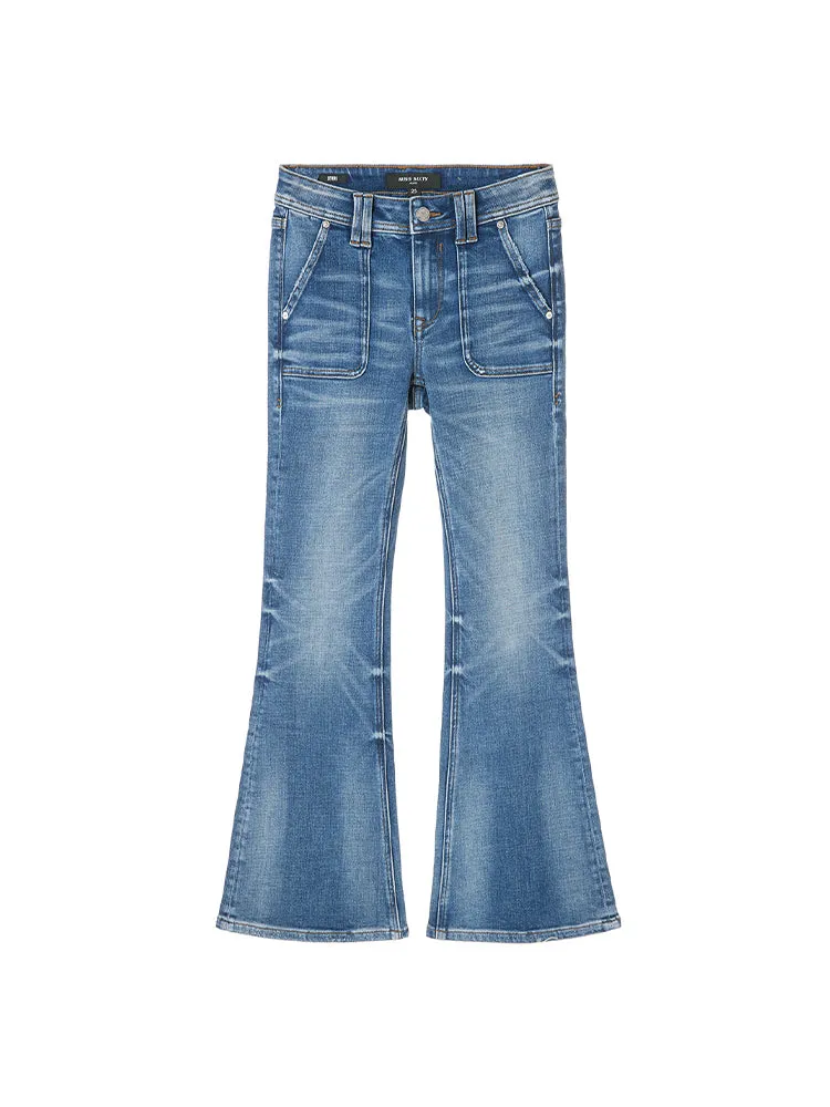 Slim Bootcut Jeans