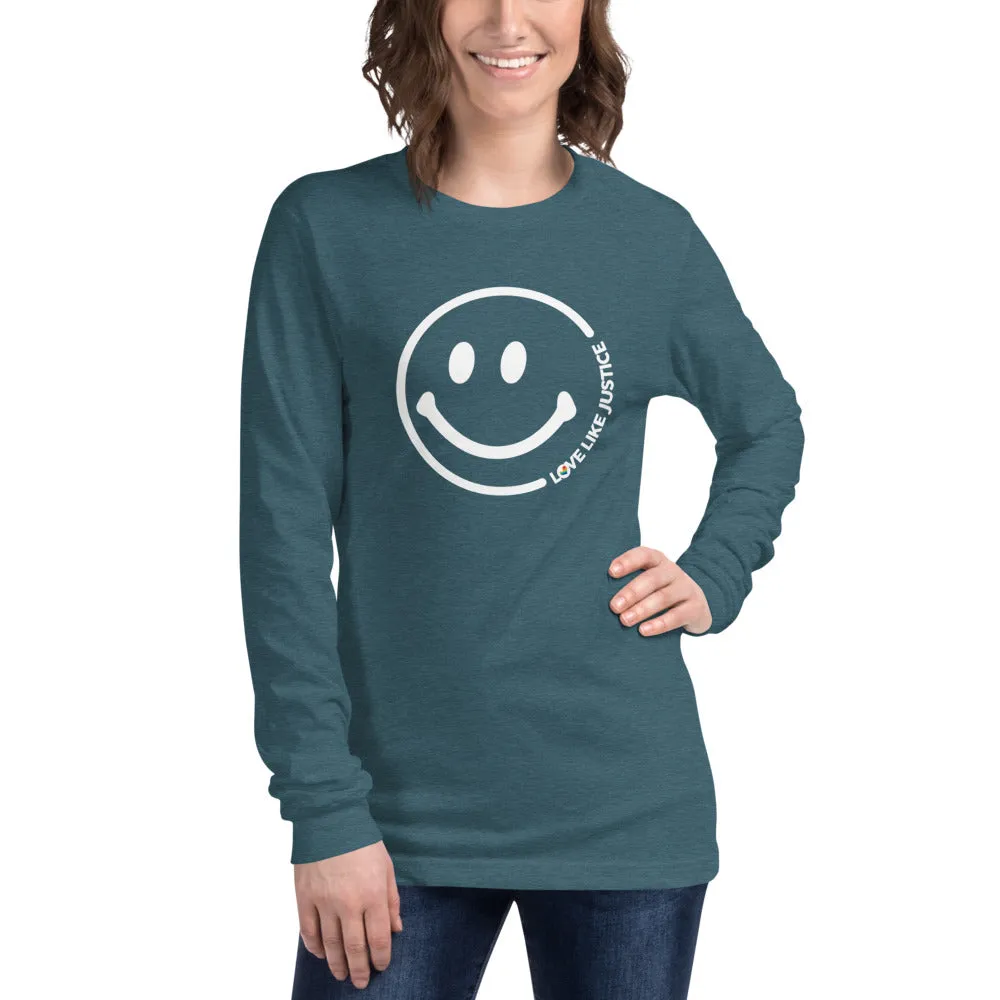 Smiley Face Long Sleeve Tee