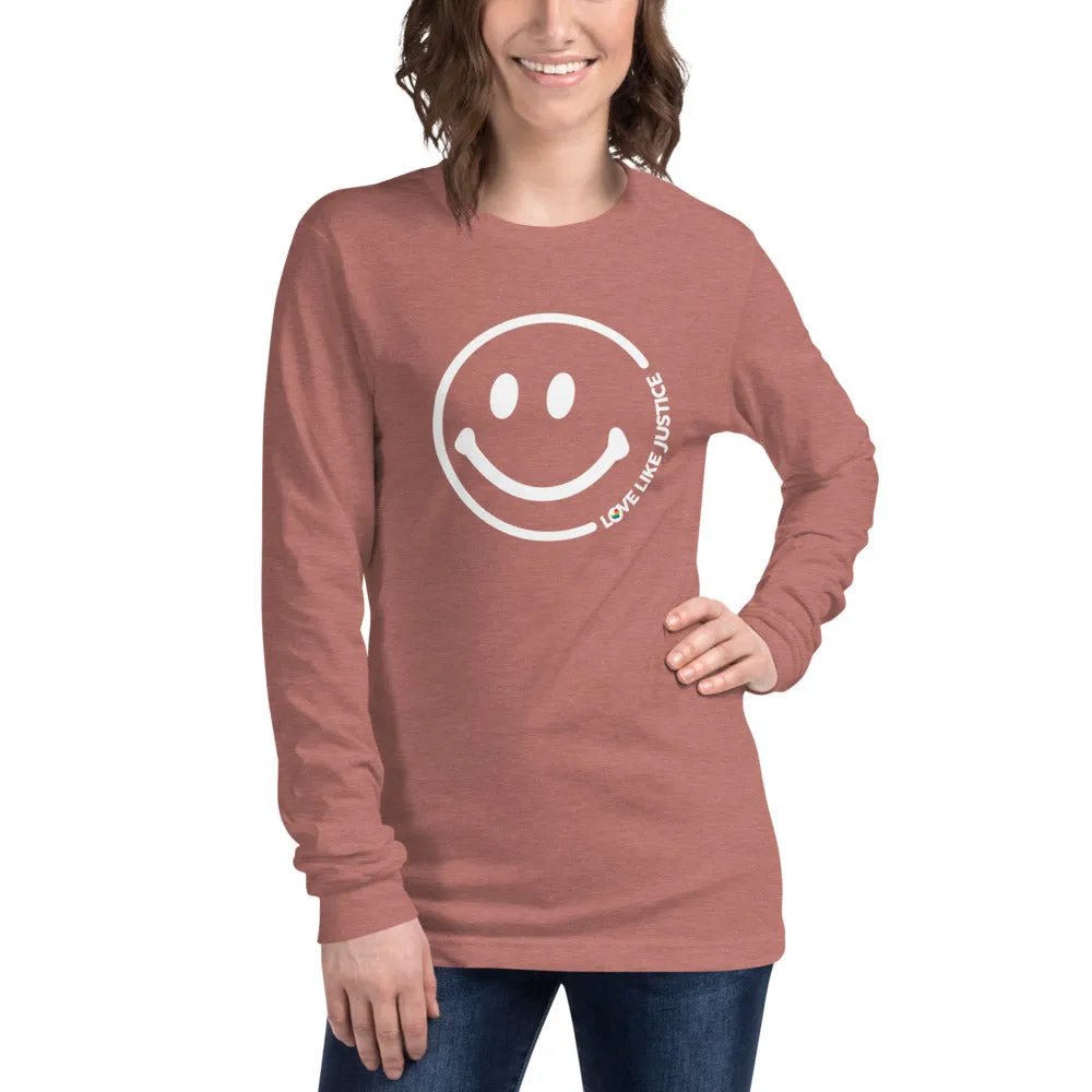 Smiley Face Long Sleeve Tee