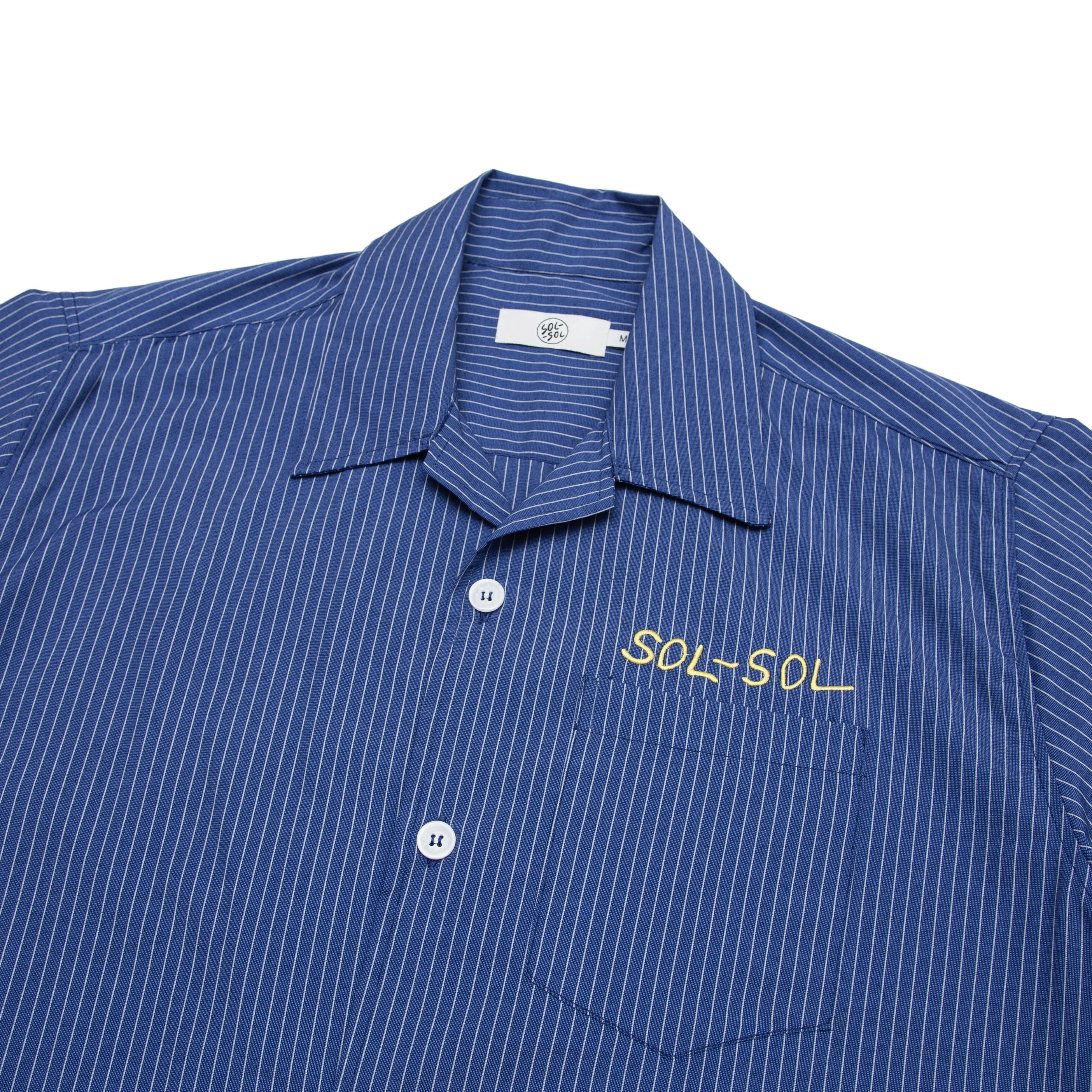 Sol Sol - Bowler Shirt - Blue Stripe