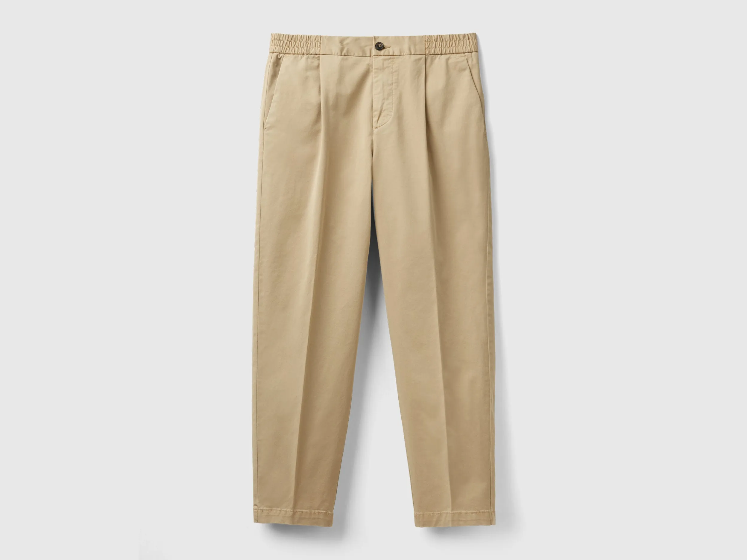 Solid Regular Fit Trousers