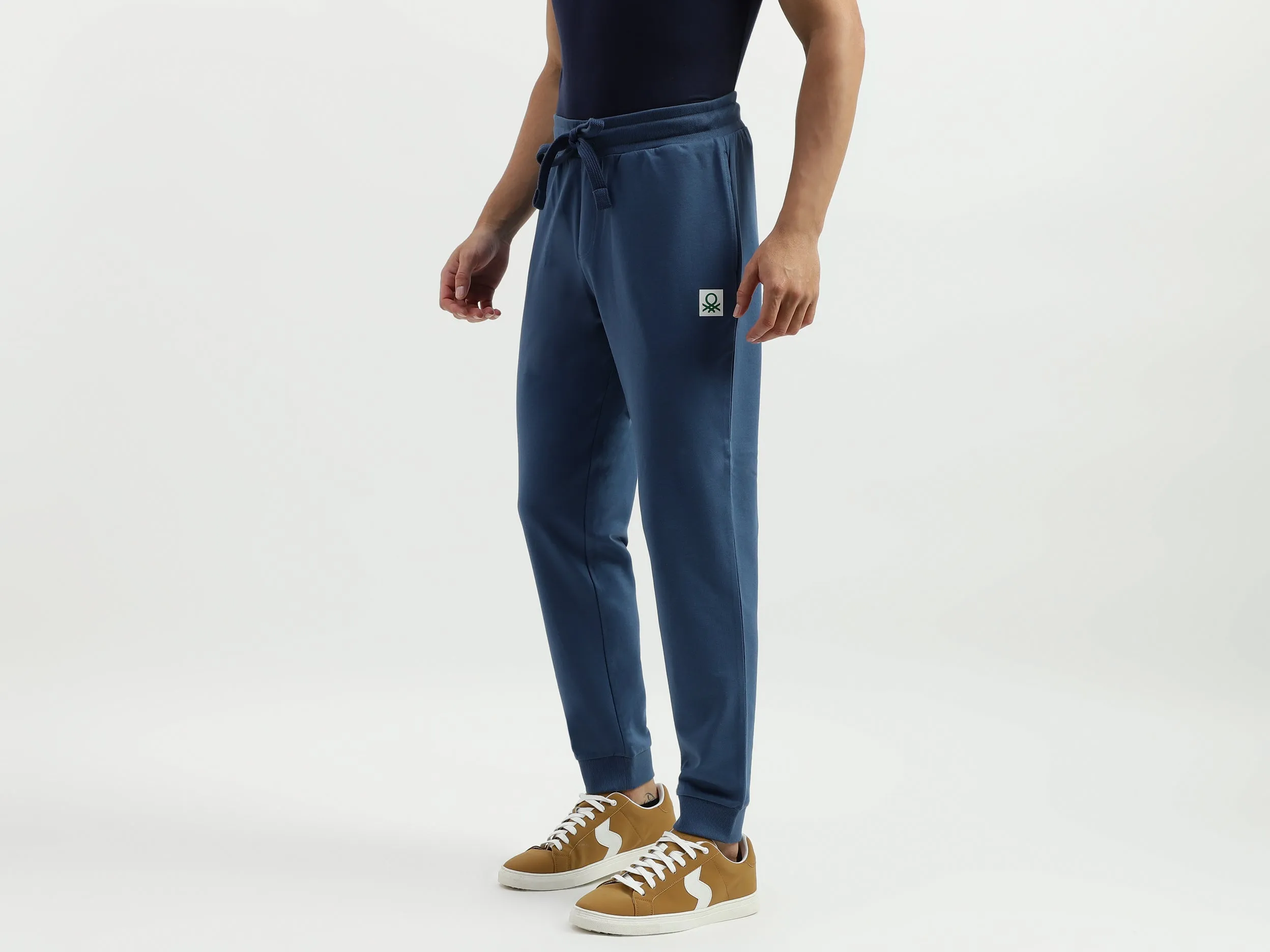 Solid Regular Fit Trousers